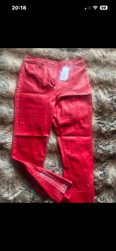 Guess red leather - red, look