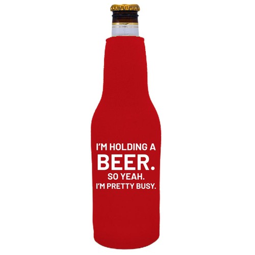 Holding beer - i'm,