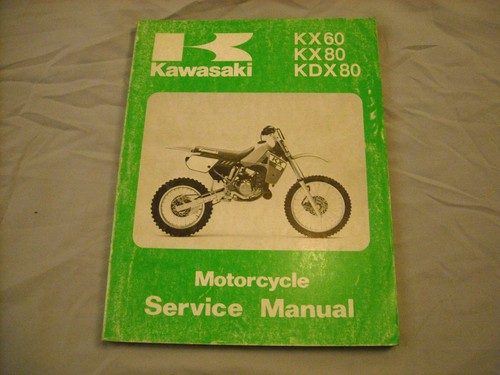1988 kawasaki service - 1988,