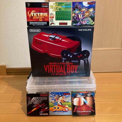 Nintendo virtual boy console - boy, 6