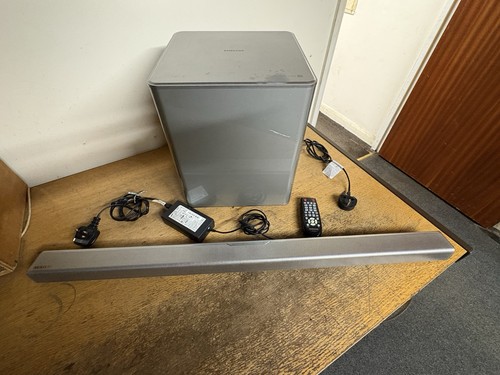 Samsung soundbar and wireless - and,