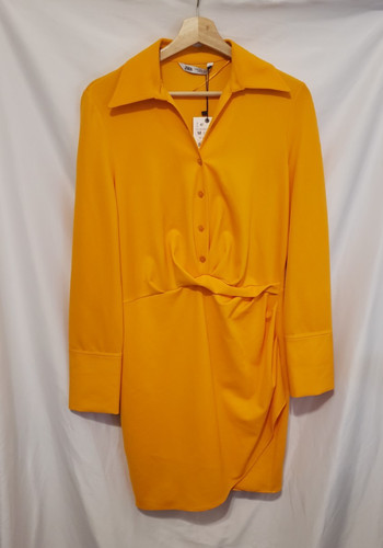 Zara mini draped shirt - mini,