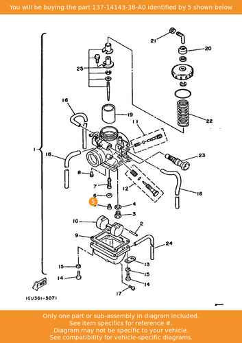 Yamaha jet main - main, (#190)