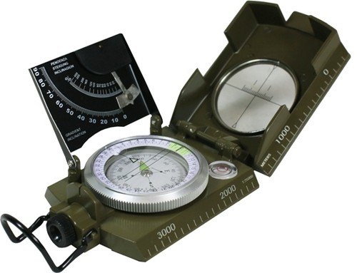 Military compass with - compass,