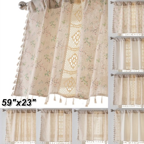 Short semi sheer tassels - semi,
