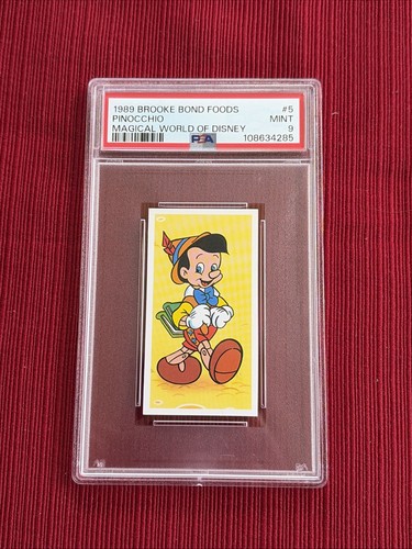 Pinocchio 1989 brooke bond - brooke,
