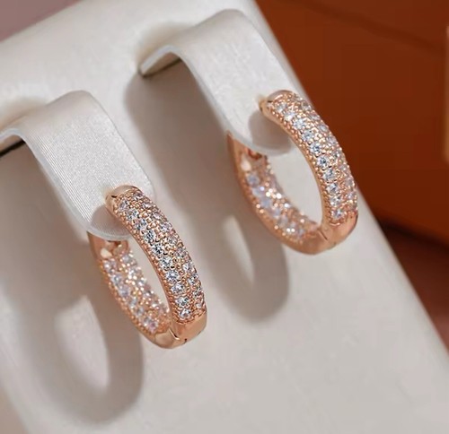 585 rose gold - earrings, for