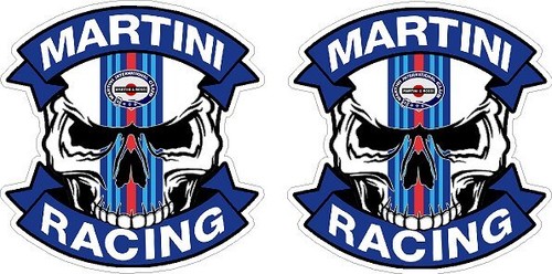 Martini racing skull classic - skull,