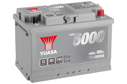 Ybx5096 12v 80ah - 80ah, silver