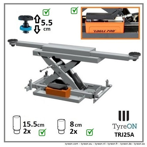 Axle free jack pit - jack,
