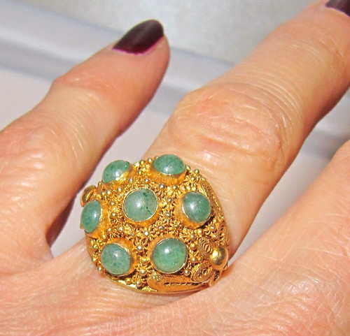 Beautiful yellow gold 925 - gold, on