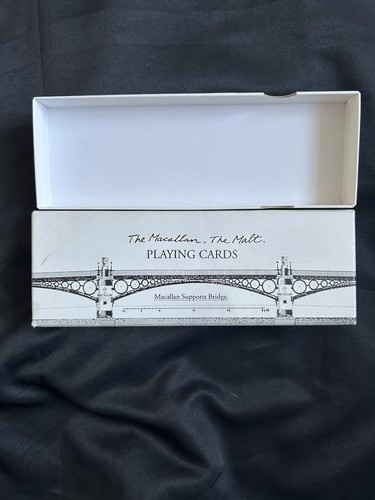 Macallan playing cards - playing, box