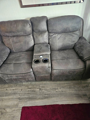 Dfs grey seater sofa - seater,
