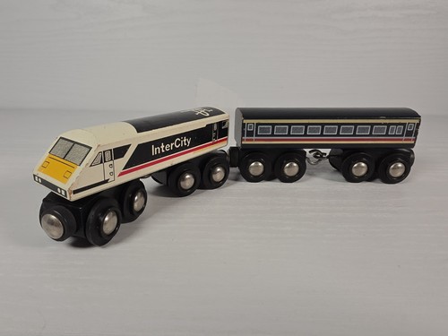 Vintage brio intercity - intercity, wooden