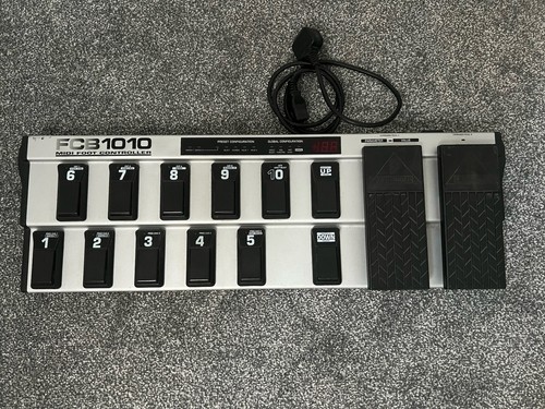 Behringer fcb1010 midi foot - midi,