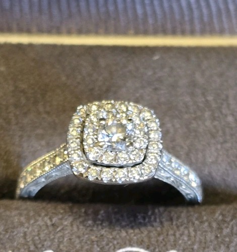 Diamond engagement ring - diamond,