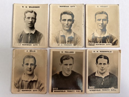 Football pinnace cards - pinnace, norwich