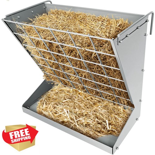 Wall mount hay rack galvanized - rack,