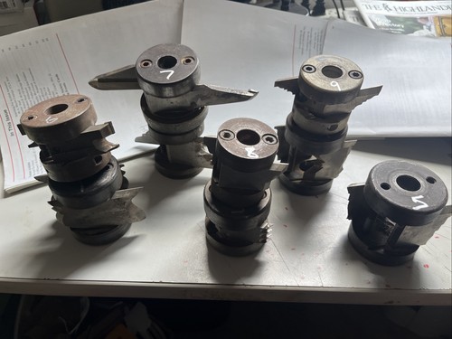 Shaper cutter heads bore - 9,