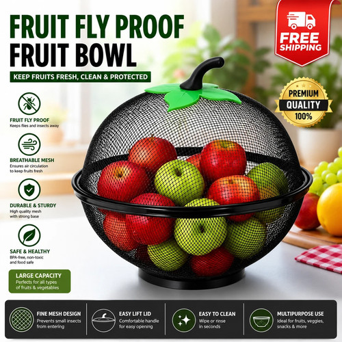Fruit fly proof bowl - fly,
