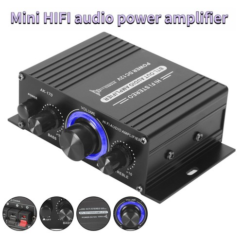 Mini amplifier home audio - amplifier,
