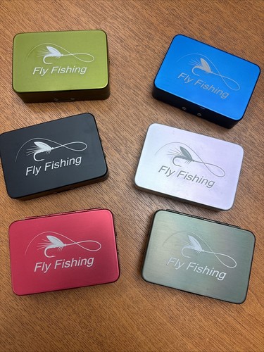 Fly fishing box aluminium - fishing,