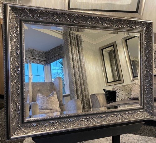 Large silver shabby chic - silver,