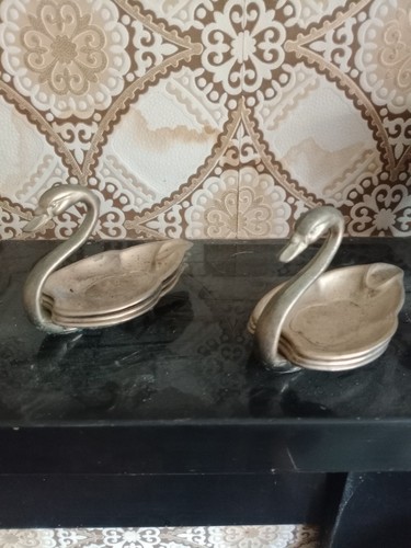 Three silver plated seba - three,
