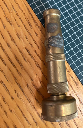 Vintage solid brass garden - solid,