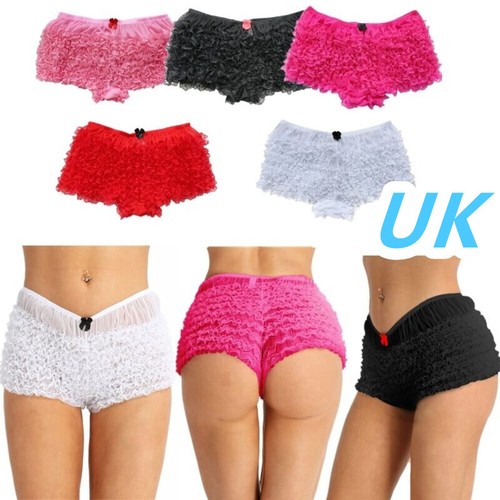 Women ruffled lace frilly - ruffled,