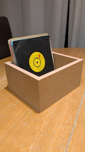 Record box holds 60 - record,