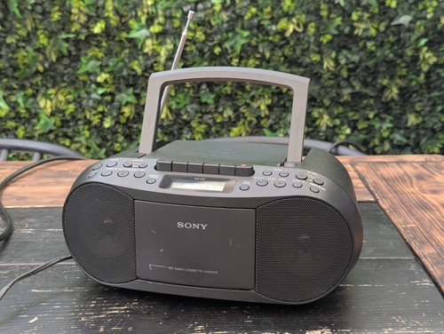 Sony cfd s70 boombox cd - sony,