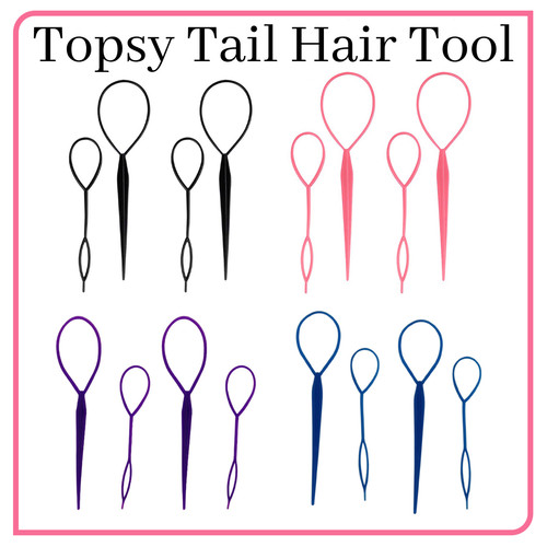 4pcs topsy tail - topsy, hair