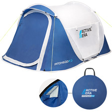 Active Era® Waterproof Pop up Tent for 2 - Easy Pitch for camping and festivals