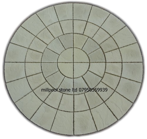 56m buff rotunda - buff, circle