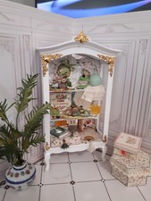 Dolls House French Display  Cabinet OOAK Bespoke