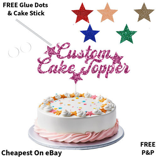 Custom personalised glitter - personalised,