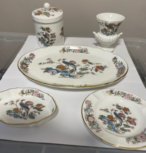Wedgwood kutani crane - wedgwood,