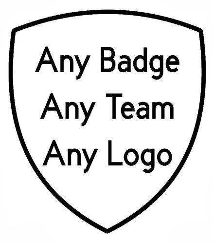 Edible badge cake topper - ., your
