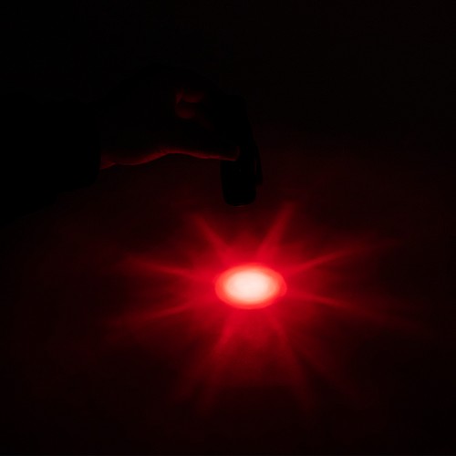 Red led flashlight infrared - led,