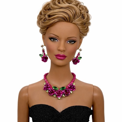 Handmade doll jewelry set for - set,