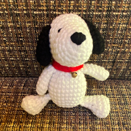 Handmade crochet snoopy dog - crochet,