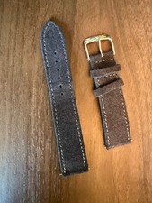 NOMOS Velour Leather Anthracite, 20mm M Watch Strap