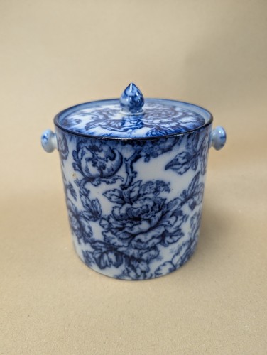 Antique blue white keeling - antique,