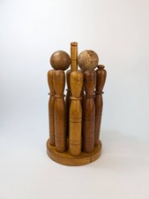 Vintage Set Of Tabletop Turned