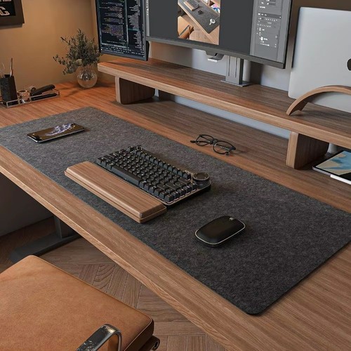 Gaming wool felt mouse - felt, pad