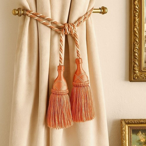 Romantic elegant curtain - romantic,