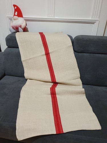 Antique grain sack linen - antique, /hemp