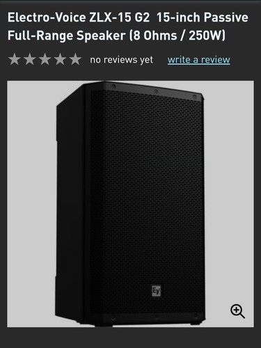 Speakers electro voice - speakers, =electro-voice