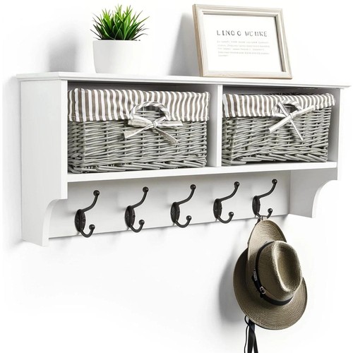Wall mounted coat - mounted, rack